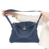 Hermes Navy Lindy Bag 34