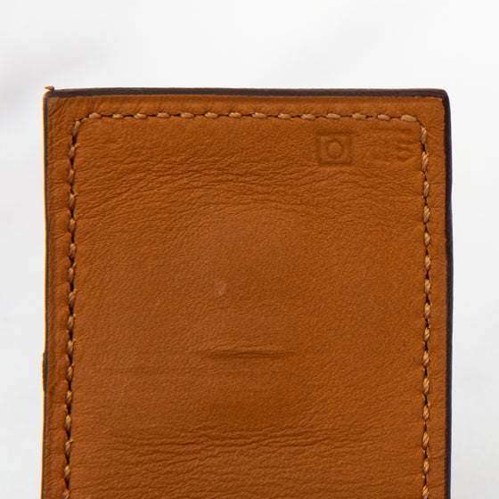 Hermes Etoupe Leather Collier de Chien Bracelet