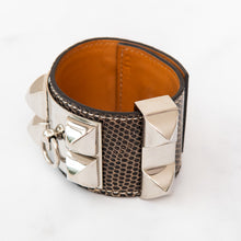 Hermes Lizard Collier De Chien  Bracelet