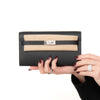 Hermes Kelly To Go Black Epsom Leather Wallet 2025