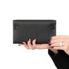 Hermes Kelly To Go Black Epsom Leather Wallet 2025