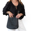 **UNUSED** Hermes Evelyne 29 Black Clemence Leather Crossbody Bag 2026