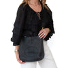 **UNUSED** Hermes Evelyne 29 Black Clemence Leather Crossbody Bag 2026
