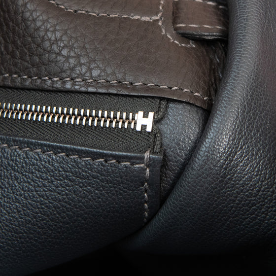 Hermes Kelly 32 Elephant Grey Leather Bag