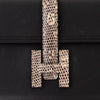 Hermes Black Swift Leather Jigé Élan 29 Touch Clutch Bag