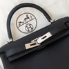 Hermès Kelly 28 Retourne Black Togo Leather Bag 2024