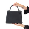 Hermès Kelly 28 Retourne Black Togo Leather Bag 2024