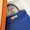 Hermes Kelly 28 Sellier Bleu Electricque Veaux Epsom 2023 Leather Bag