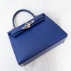 Hermes Kelly 28 Sellier Bleu Electricque Veaux Epsom 2023 Leather Bag