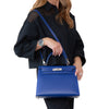 Hermes Kelly 28 Sellier Bleu Electricque Veaux Epsom 2023 Leather Bag