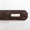 Hermes Kelly 40 Brown Leather Bag 1996