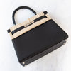 **UNUSED**  Hermès Kelly Retourne 28 Black Veau Togo Leather Bag 2026