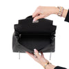 **UNUSED**  Hermès Kelly Retourne 28 Black Veau Togo Leather Bag 2026