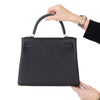 **UNUSED**  Hermès Kelly Retourne 28 Black Veau Togo Leather Bag 2026