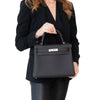 **UNUSED**  Hermès Kelly Retourne 28 Black Veau Togo Leather Bag 2026