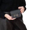 Hermes Constance Slim Black Epsom Leather Niloticus Purse 2022
