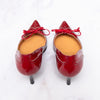 Hermès Guillie Red Patent Leather Heels
