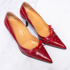 Hermès Guillie Red Patent Leather Heels