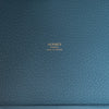 **UNUSED** Hermès  Picotin Lock 18 Bleu Jean Taurillon Clemence Leather Bag