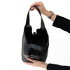 Hermes Picotin Lock 22 Black Clemence  Leather Bag