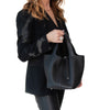 Hermes Picotin Lock 22 Black Clemence  Leather Bag