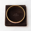 Hermes Pink Gold Plated Cliquetis Bangle