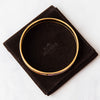 Hermes Pink Gold Plated Cliquetis Bangle