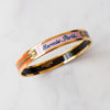 Hermes Pink Gold Plated Cliquetis Bangle