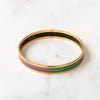 Hermes Pink Gold Plated Cliquetis Bangle