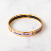 Hermes Pink Gold Plated Cliquetis Bangle