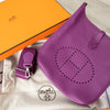 Hermes Purple Evelyne 29 Bag