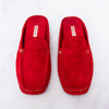 Hermes Red Suede  Slides