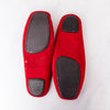 Hermes Red Suede  Slides