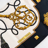 Hermès Les Cles Silk Scarf