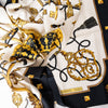 Hermès Les Cles Silk Scarf
