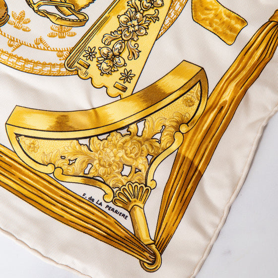Hermès Etriers Silk Scarf