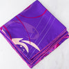 Hermes Purple Silk Comme Histoires Scarf