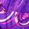 Hermes Purple Silk Comme Histoires Scarf
