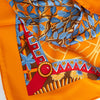 Hermès Silk Axis Mundi Silk Scarf