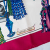 Hermès Passementerie Rose Pink Silk Scarf