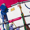 Hermès Passementerie Rose Pink Silk Scarf