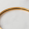 Hermes Extra Narrow Uni Enamel Pink Bracelet