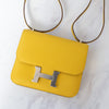 Hermes Constance III 18 Miroir Chevre Jaune De Naples 2025