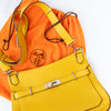 Hermes Jypsiere 34 Soleil Togo Leather Crossbody Bag