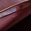 Khaite Olivia Burgundy Patent Leather Bag