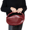 Khaite Olivia Burgundy Patent Leather Bag