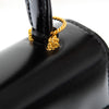 Launer London Black Leather Handbag