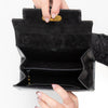 Launer London Black Leather Wallet