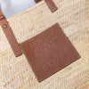 Loewe Large Raffia Basket Tote Bag