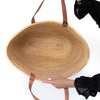 Loewe Large Raffia Basket Tote Bag
